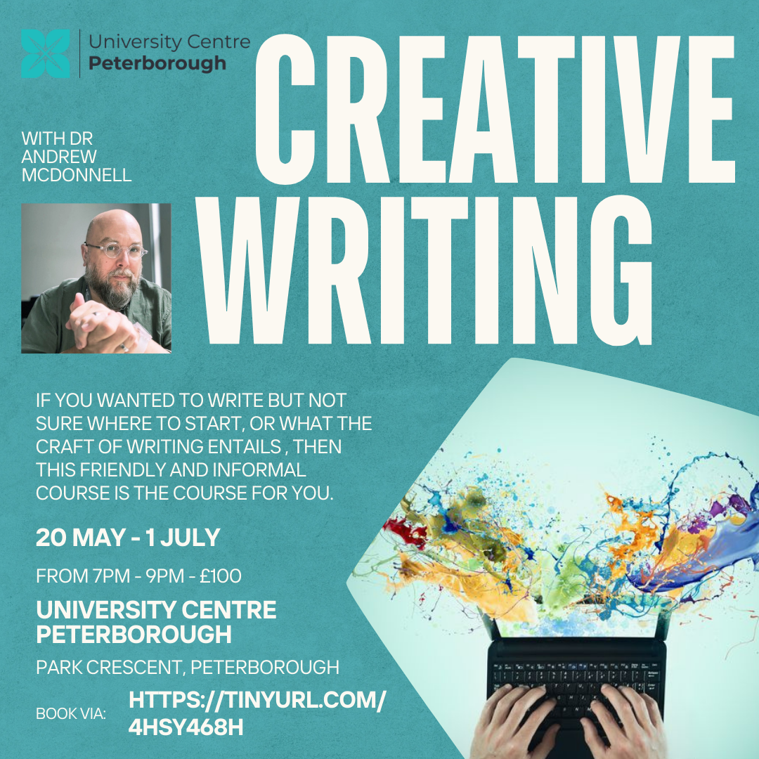 Exploring Creative Writing with Dr Andrew McDonnell